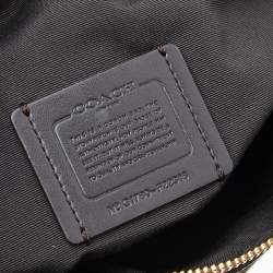 Coach Metallic Beige Leather Small Tote