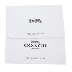 Coach Brown/Beige Signature Coated Canvas And Leather Laptop Bag