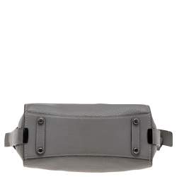 Pre Owned Coach Grey Leather Swagger 27 Carryall Satchel