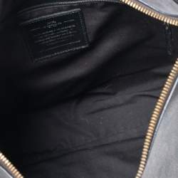 Coach Brown/Black Signature Canvas and Leather Celeste Hobo