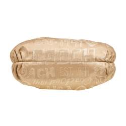 Pre Owned حقيبة يد كوتش بوبي غليم جلد وكانفاس مميز بيج