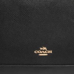 Pre Owned Coach Black Leather Sierra Satchel