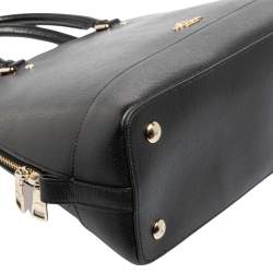 Pre Owned Coach Black Leather Sierra Satchel