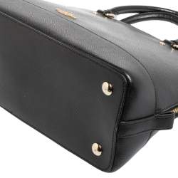 Pre Owned Coach Black Leather Sierra Satchel