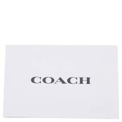 Coach White Coated Canvas And Leather Pop Floral Print City Tote