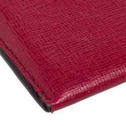 Coach Red Leather Card Case