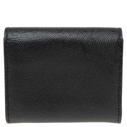 Coach Black Leather Accordion Card Case