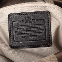 Coach Beige Signature Canvas Hobo