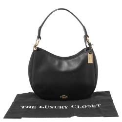 Pre Owned حقيبة هوبو كوتش نوماد جلد أسود