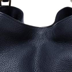 Pre Owned حقيبة ساتشل كوتش إيدي 28 جلد أزرق داكن