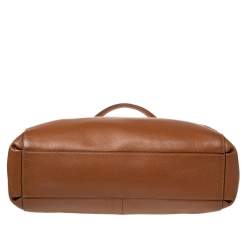 Coach Tan Leather Christie Carryall Shoulder Bag