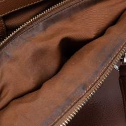 Coach Tan Leather Christie Carryall Shoulder Bag