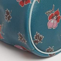 Coach Multicolor Printed Coated Canvas Wristlet Bucket Bag