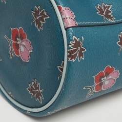 Coach Multicolor Printed Coated Canvas Wristlet Bucket Bag