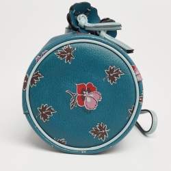 Coach Multicolor Printed Coated Canvas Wristlet Bucket Bag