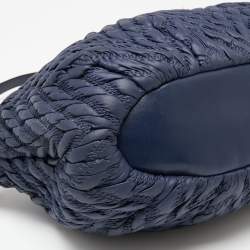 مملوكة مسبقًا حقيبة ساتشل كوتش ذكرى 70 ماديسون نايلون مبطن أزرق كحلي 