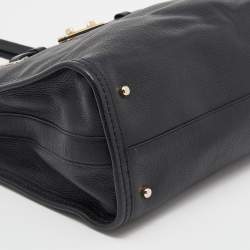 Pre Owned حقيبة يد كوتش سواغر جلد سوداء 