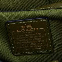 Pre Owned Coach Multicolor Leather Small Swagger Crossbody Flap Bag