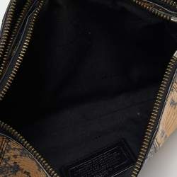 Coach Multicolor Python Embossed Leather Crosby Crossbody Bag