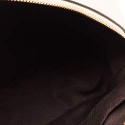 Coach Off White/Black Leather and Nylon Mini Charlie Backpack  
