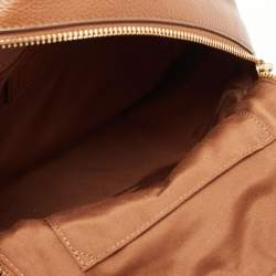 Coach Tan Leather Mini Charlie Backpack  