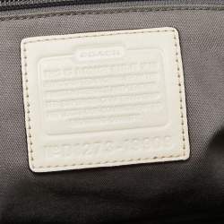 Pre Owned Coach Multicolor Leather Legacy Candace Tote