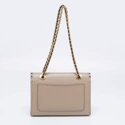 Pre Owned Coach Multicolor Scallop Studded Leather Parker Shoulder Bag