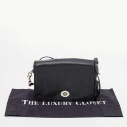 Coach Black Leather Legacy Penelope Shoulder Bag