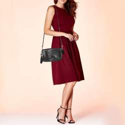 Pre Owned Coach Black Leather Legacy Penelope Shoulder Bag