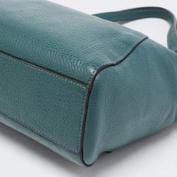 Pre Owned حقيبة ساتشل كوتش كيلسي جلد أخضر صغيرة