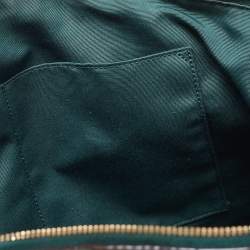 Pre Owned حقيبة ساتشل كوتش كيلسي جلد أخضر صغيرة