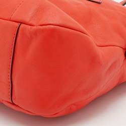 Pre Owned Coach Red Leather Legacy Shoulder Bag