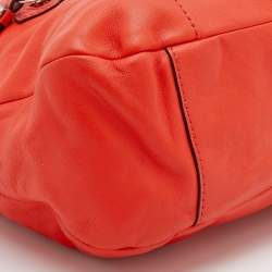 Pre Owned Coach Red Leather Legacy Shoulder Bag