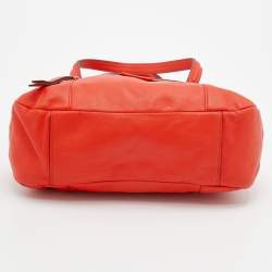 Pre Owned Coach Red Leather Legacy Shoulder Bag