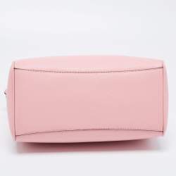 Pre Owned Coach Pink Leather Mini Bennett Satchel