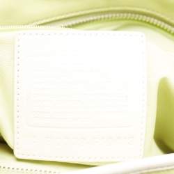 Pre Owned حقيبة يد توتس كوتش ايست ويست غاليري جلد أخضر فاتح