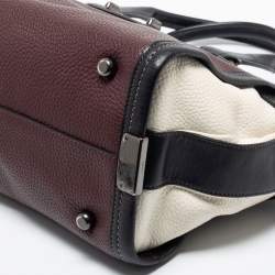 Pre Owned Coach Multicolor Leather Swagger Tote