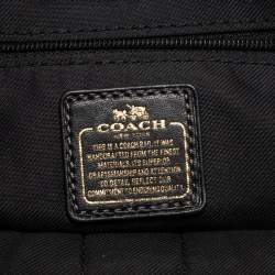 Pre Owned Coach Multicolor Leather Swagger Tote