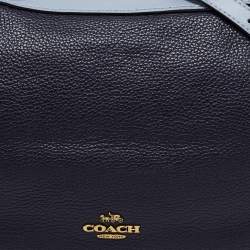 Pre Owned Coach Bicolor Leather Lane Satchel