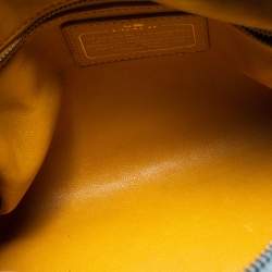 Pre Owned Coach Blue Leather Ace Satchel