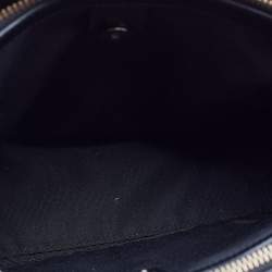 Coach Black Flower Print Coated Canvas And Leather Mini Christie Carryall Satchel