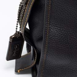 Coach Black Leather Rogue 31 Tote