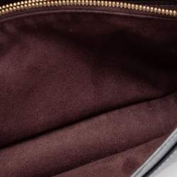 مملوكة مسبقًا Coach Navy Blue Leather Tabby 26 Medium Shoulder Bag