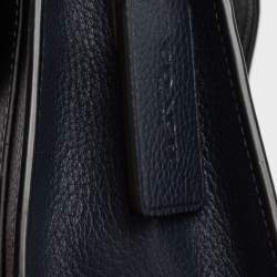 مملوكة مسبقًا Coach Navy Blue Leather Tabby 26 Medium Shoulder Bag