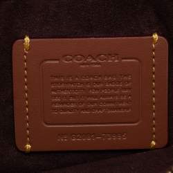 مملوكة مسبقًا Coach Navy Blue Leather Tabby 26 Medium Shoulder Bag