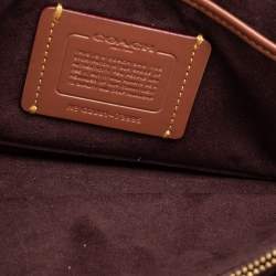 مملوكة مسبقًا Coach Navy Blue Leather Tabby 26 Medium Shoulder Bag