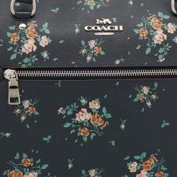 Coach Multicolor Floral Print Coated Canvas and Leather Gallery Tote