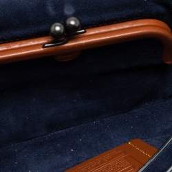 مملوكة مسبقًا حقيبة كتف كوتش دينكي جلد أخضر مرصعة