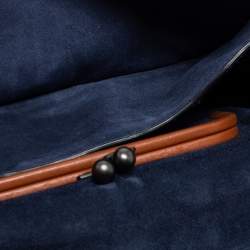 مملوكة مسبقًا حقيبة كتف كوتش دينكي جلد أخضر مرصعة