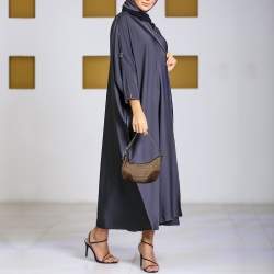 Pre Owned حقيبة هوبو كوتش سويدي وكانفاس بشعار ماركة بيج/بني